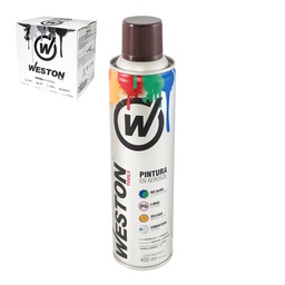 [WM-0045] PINTURA AEROSOL CAFE MADERA 400ml (Precio x Caja - Caja C/12 pzs)