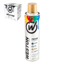 [WM-0215] PINTURA AEROSOL ORO BRILLANTE METALICO 400ml