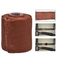 [14CINTAS199CH] CINTA PARA REPARAR TUBERIA CALIENTE 5CMX175CM ROJO
