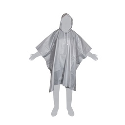 [IM-050] PONCHO IMPERMEABLE ECONOMICO 0.12MM UNITALLA