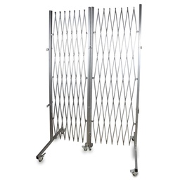 [TRA-0120] PUERTA DE SEGURIDAD EXPANDIBLE C/RUEDA 1.8M*41CM EXP. 4M