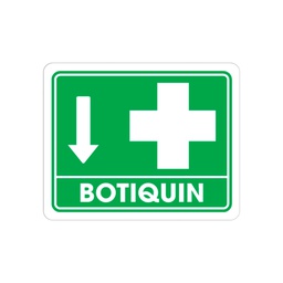 [TS-0045] SEÑALAMIENTO BOTIQUIN 25 X 35CM