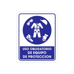 [TS-0110] SEÑALAMIENTO EQUIPO PROTECCION 25 X 35CM