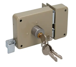 [Cerradura sobreponer clásica función derecha, llave estándar, en caja Lock] 26CS