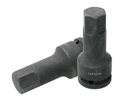 [Dado de impacto con punta hexagonal cuadro de 3/4", métrico, 17 mm Urrea] 759017M