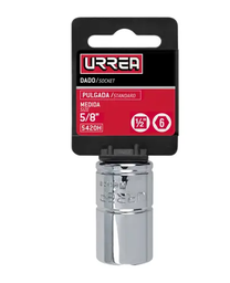 [Dado cuadro de 1/2", 6 puntas, en pulgadas, 5/8" Urrea] 5420H