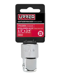 [Adaptador para dado cuadro de 1/2" hembra a 3/4" macho Urrea] 5653