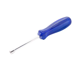 [Destornillador con mango ámbar color azul, de caja en pulgadas 3/8" x 3" Urrea] 9212