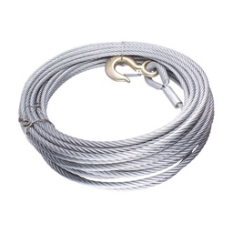 [B-462] CABLE DE ACERO GALVANIZADO C/GANCHO 7X19 3/16&quot; ROLLO 6.09M