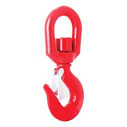 [C-00275-1] GANCHO D/ACERO FORJADO GIRAT. 1-1/2TON (ROJO)