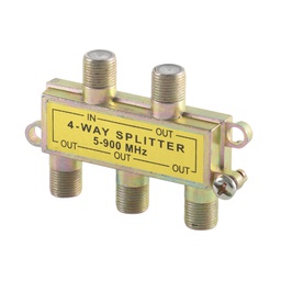 [FU0632] DIVISOR CUATRO SALIDAS METALICO