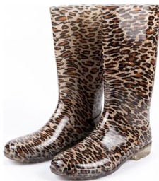 [TC4793] BOTAS P/LLUVIA -LEOPARDO No.25