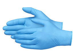 [NO IDENTIFICADO] 35000152 GUANTES DE NITROLO SIN POLVO 100/PZ. CELESTES