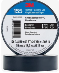 [NO IDENTIFICADO] 155BK4A CINTA ELECTRICA DE PVC USO GENERAL