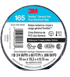 [925680] 925680 CINTA ELECTRICA DE PVC DE USO GENERAL 3M TEMFLEX 165