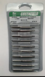 [JTM-24] 10 MACHUEOS AL CARBON 3/16"-24P