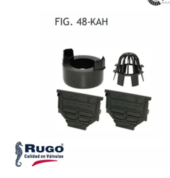 [NO IDENTIFICADO] Kit Accesorios Hexaline Negro Rugo 48-kah