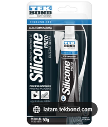 [NO IDENTIFICADO] TEK BOND SILICONE PRETO NEGRA 50G