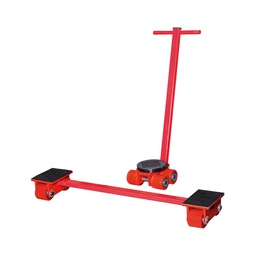 [M-02140] X4+Y4 JUEGO D/PATINES P/MOVER CARGA 4TON