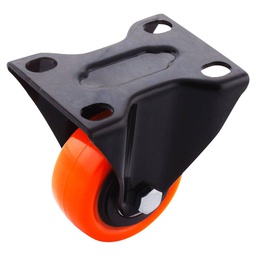 [Y-1057-100] RODAJA NARANJA PU C/BALERO FIJA 4&quot;