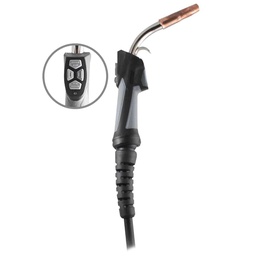 [Z-65635] ANTORCHA MIG MB25 4M CONECCIÓN EUROPEA CONSUMIBLES T/TWECO