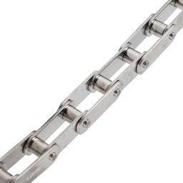 [A-17541] CADENA RODILLO C2052 ACERO INOX. (CAJA DE 10 PIES)