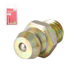 [A-16545-B] GRASERA 1/4"-28 RECTA H-100 BLISTER DE 10 PIEZAS