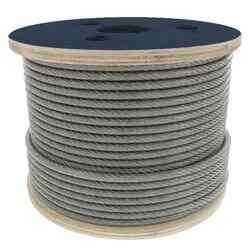 [B-105] CABLE DE ACERO ALMA DE FIBRA FC  6X19 5/16" ROLLO 500M