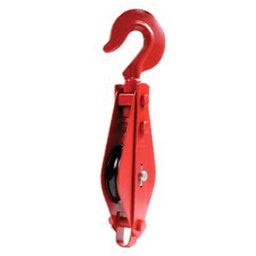 [C-00854-2] POLEA GARRUCHA P/CABLE SENCILLA 8" 5T