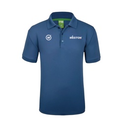 [CAM07] PLAYERA TIPO POLO SPORT DRYFIT - COLOR COBALTO - HOMBRE - TALLA CH