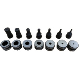 [M-00760] JUEGO DE 7 PUNZONES 7PZS 1-1/16", 13/16", 11/16", 9/16", 7/16", 5/16",3/16"