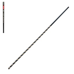 [NB-5-168-010] BROCA EXTRA LARGA AAV 1/4&quot; x 18&quot; WP BLACK &amp; SILVER