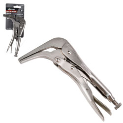 [PP-0105] PINZA DE PRESION PUNTA 90 GRADOS 7'' (CAJA C/6 PZAS - PRECIO X PIEZA)