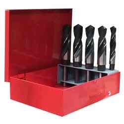[ST-5-159-025] JUEGO DE BROCAS  DE ACERO A.V ZANCO 1/2&quot;  FRACC. 8 PIEZAS